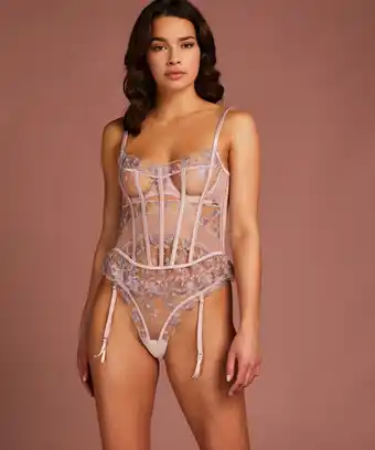 Hunkemöller Hunkemöller string strapse sofia lila Angebot