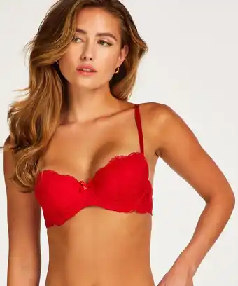 Hunkemöller Hunkemöller vorgeformter bügel-bh teddy rot Angebot