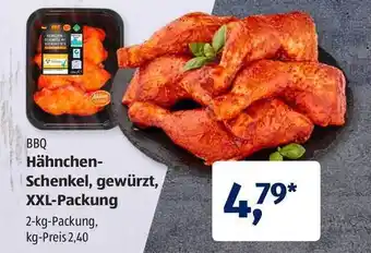 Aldi Süd Hähnchen Schenkel, Gewürzt, XXL-Packung Angebot