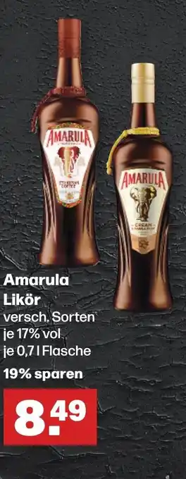 Handelshof Amarula Likör versch. Sorten je 17% vol je 0,7L Angebot