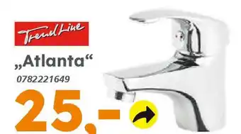 Globus Baumarkt TrendLine Waschtischarmaturen ,,Atlanta" Angebot