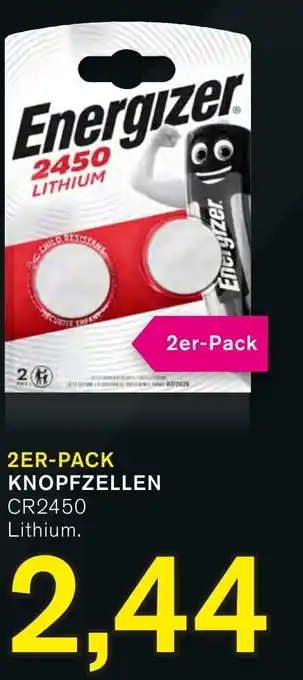 KODi Energizer 2ER-PACK KNOPFZELLEN CR2450 Lithium. Angebot