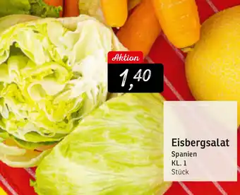 KONSUM Eisbergsalat Angebot