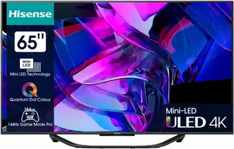 Euronics Hisense 65u7kq 164 cm (65) mini led-tv / f Angebot