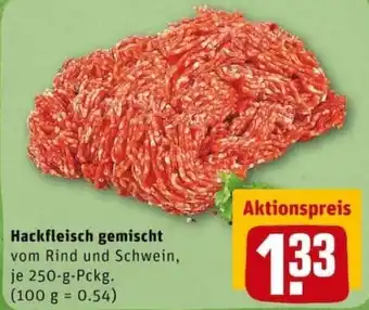 REWE PETZ Hackfleisch gemischt 250g Angebot