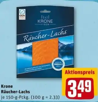 REWE PETZ Krone Räucher Lachs 150g Angebot