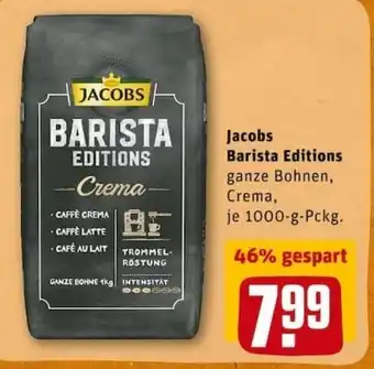 REWE PETZ Jacobs Barista Editions 1000g Angebot