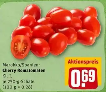 REWE City Cherry Romatomaten 250g Angebot