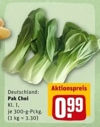 REWE City Pak Choi 300g Angebot