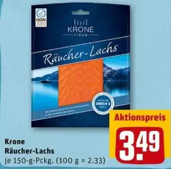 REWE City Krone Räucher Lachs 150g Angebot