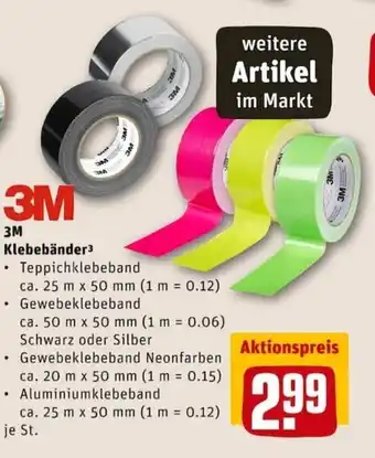 REWE City 3M Klebebänder Angebot