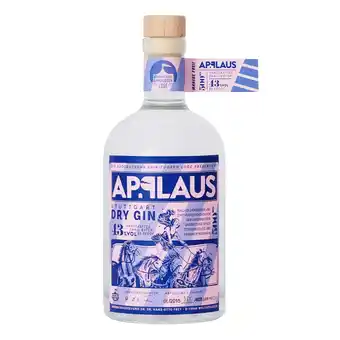 Netto Marken-Discount Applaus dry gin 43,0 % vol 0,5 liter Angebot