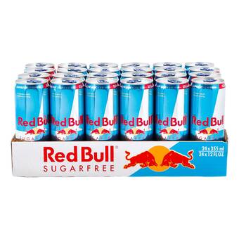 Netto Marken-Discount Red bull energy drink sugarfree 0,355 liter dose, 24er pack Angebot