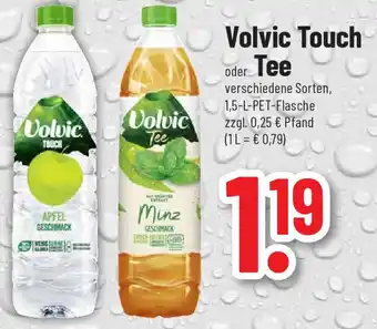 trinkgut Volvic Touch oder Tee 1,5 L Angebot