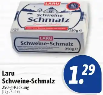 Nah & Frisch Laru Schweine-Schmalz 250 g Packung Angebot