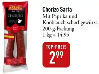 Galeria Markthalle ARGAL Chorizo Sarta 200 g Packung Angebot