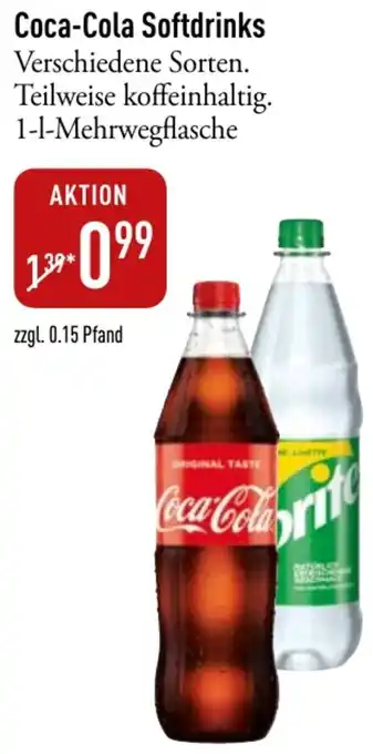 Galeria Markthalle Coca-Cola Softdrinks 1 L Angebot