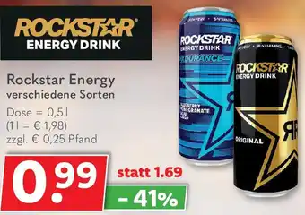 Getränkeland Rockstar Energy 0,5 L Dose Angebot