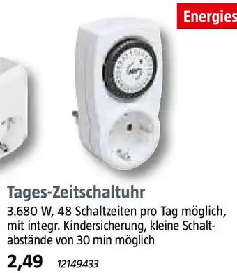 Bauhaus Tages-Zeitschaltuhr Angebot