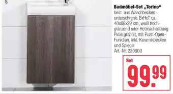 BayWa Badmöbel Set Torino Angebot