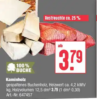 BayWa Kaminholz Angebot