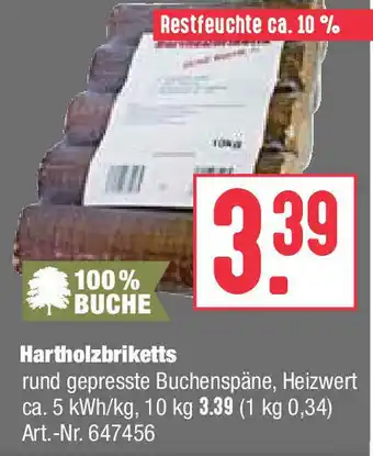 BayWa Hartholzbriketts Angebot