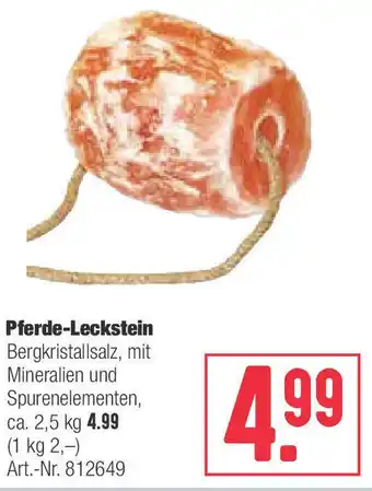 BayWa Pferde Leckstein Angebot