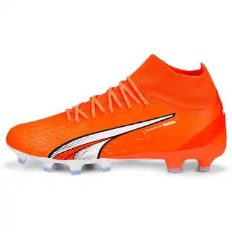 Intersport Puma herren fussball-rasenschuhe ultra pro fg/ag ultra orange-puma white-blue g 41 Angebot