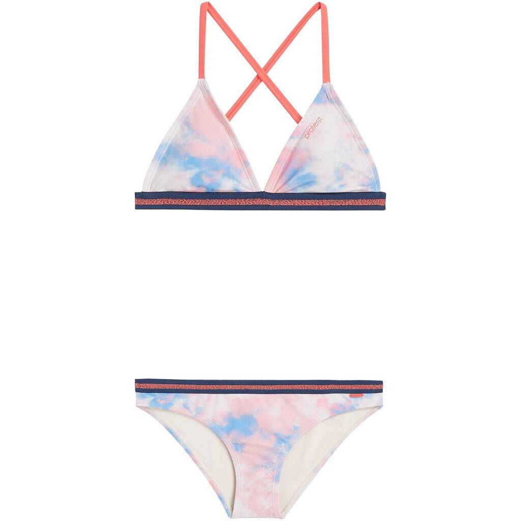 Protest kinder bikini prtnuku jr triangle bikini sugarcoral 140 Angebot