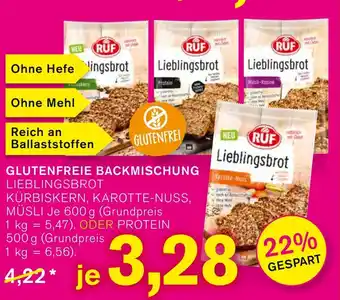 KODi RUF GLUTENFREIE BACKMISCHUNG 600/500g Angebot