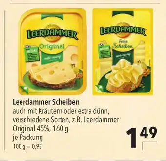 CITTI Markt Leerdammer Scheiben 160g Angebot