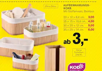 KODi AUFBEWAHRUNGSKORB Angebot