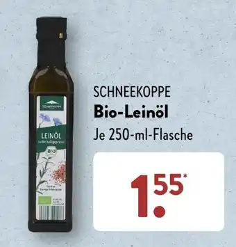 Aldi Süd SCHNEEKOPPE Bio-Leinöl Je 250-ml-Flasche Angebot