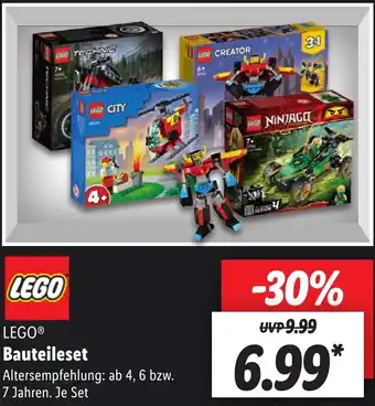 Lidl LEGO Bauteileset Angebot