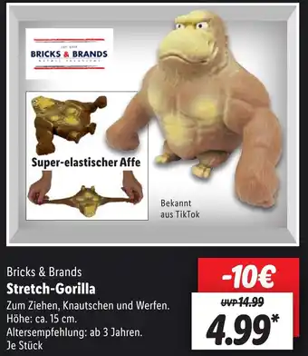 Lidl Bricks & Brands Stretch-Gorilla Angebot