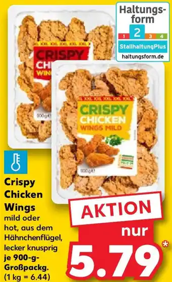 Kaufland Crispy Chicken Wings 900 g Angebot