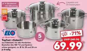 Kaufland ELO Topfset Galant 5 Teile Angebot