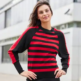 NKD Damen-pullover mit blockstreifen Angebot