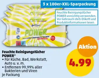 PENNY Feuchte Reinigungstücher POWER Angebot