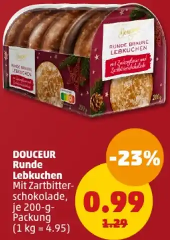 PENNY DOUCEUR Runde Lebkuchen 200 g Packung Angebot