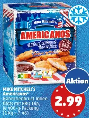 PENNY MIKE MITCHELL'S Americanos 400 g Packung Angebot