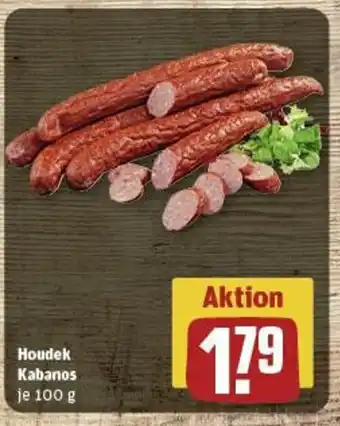 REWE Houdek Kabanos je 100 g Angebot