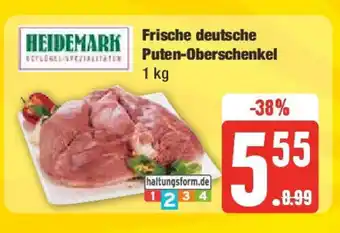 Edeka Frische deutsche Puten-Oberschenkel 1 kg Angebot