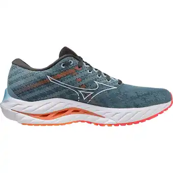 Intersport Mizuno herren laufschuhe wave inspire 19 provincial blue/white/light orange 44 Angebot