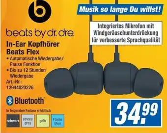 Expert Beats by Dr. Dre In Ear Kopfhörer Beats Flex Angebot