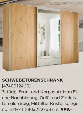 Möbel Buss SCHWEBETÜRENSCHRANK Angebot