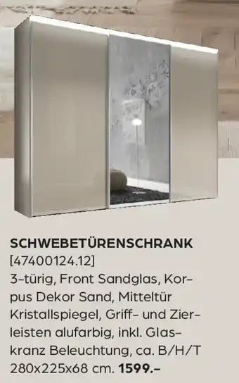 Möbel Buss SCHWEBETÜRENSCHRANK Angebot