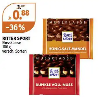 Müller Ritter sport 100g Angebot