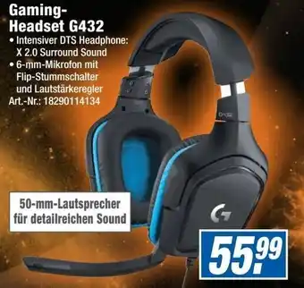 Expert Gaming Headset G432 Angebot