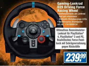 Expert Gaming Lenkrad G29 Driving Force Racing Wheel Angebot